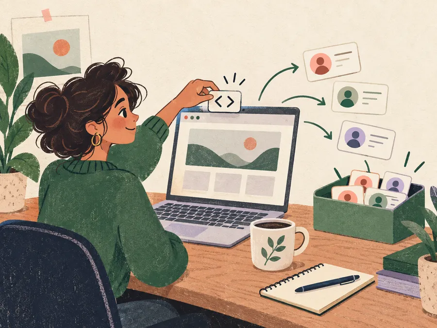 Un professionnel prépare la collecte des demandes provenant d’un site